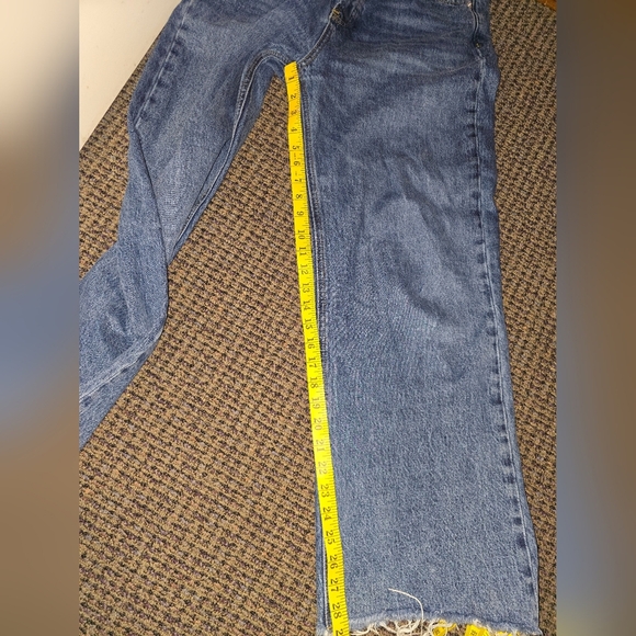 Princess Polly Blue Relaxed Jeans with Lived-In Look - Picture 11 of 13